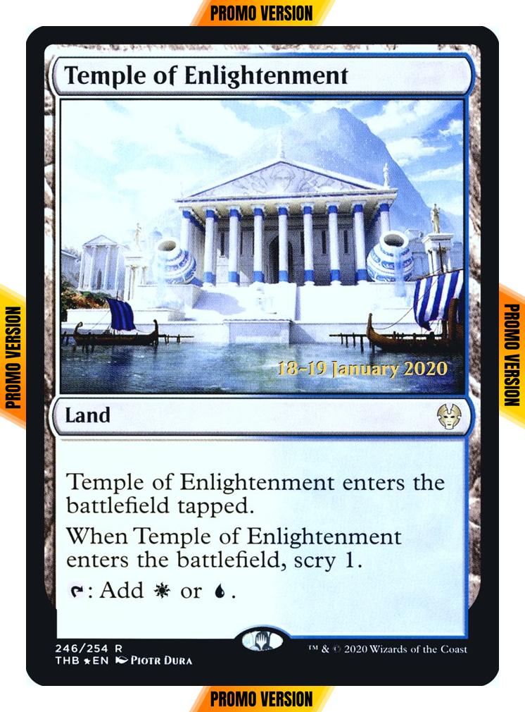 Temple of Enlightenment [246s] [Theros Beyond Death Promos] [Foil]