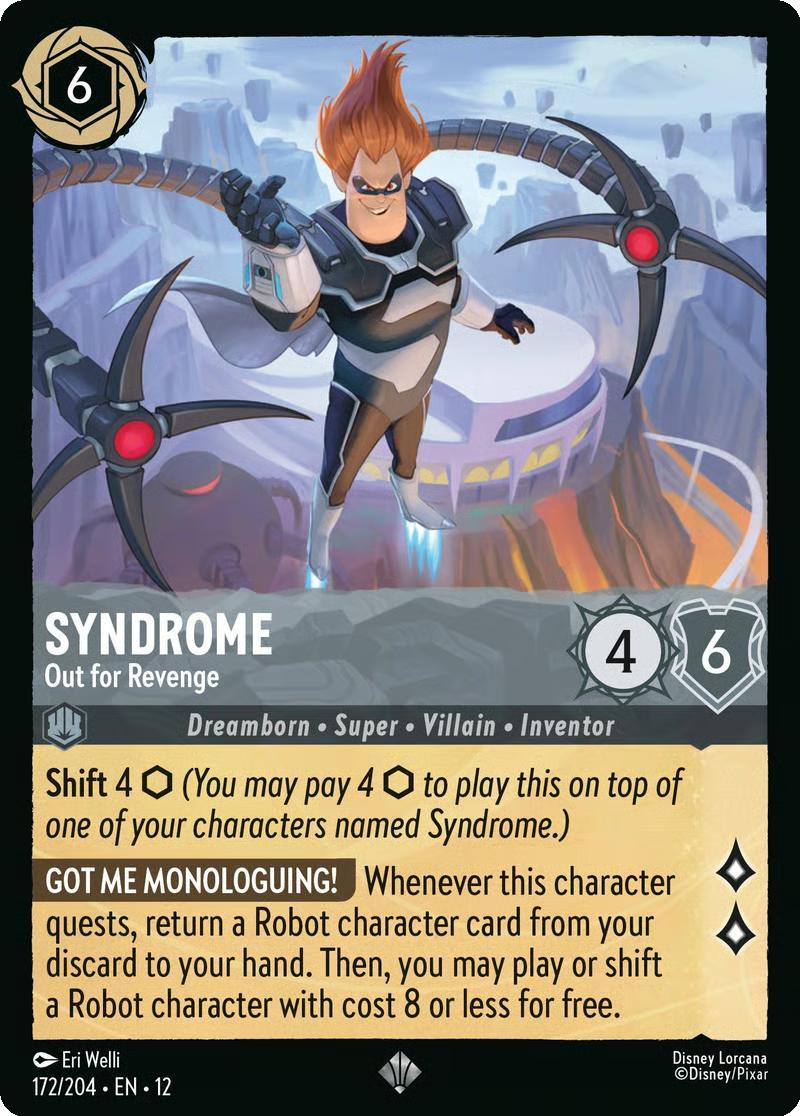 Syndrome - Out for Revenge - 172/204 [Wilds Unknown] [Non-Foil]