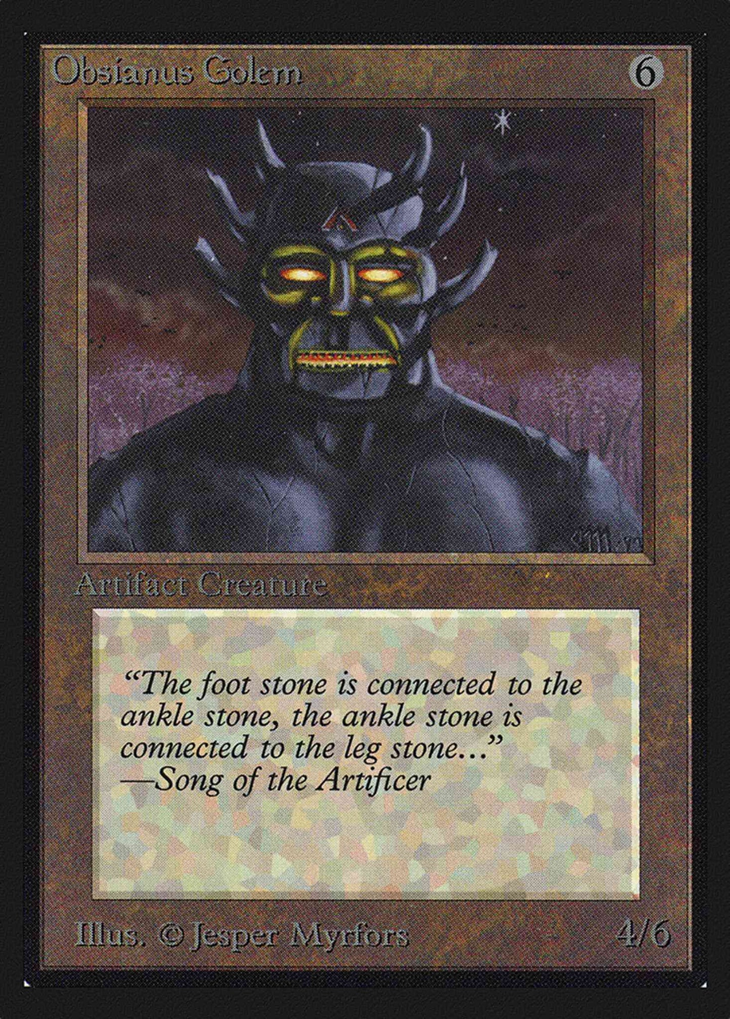 Obsianus Golem [268] [Intl Collectors Edition] [Non-Foil]