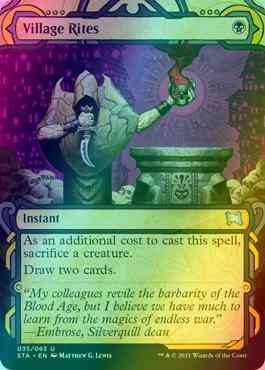 Village Rites [35] [Strixhaven Mystical Archive] [Foil]