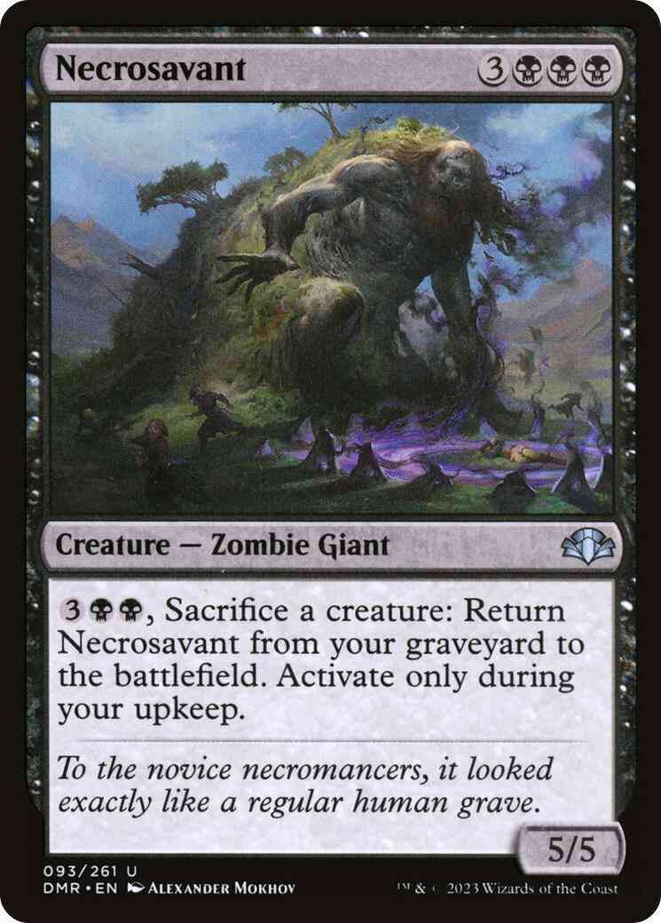 Necrosavant [93] [Dominaria Remastered] [Non-Foil]