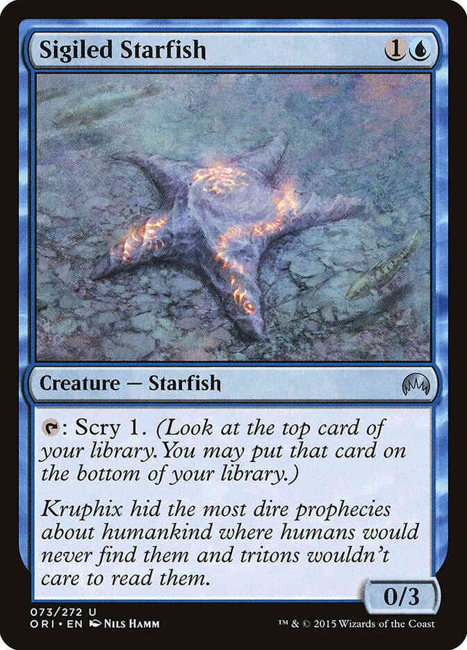 Sigiled Starfish [73] [Magic Origins] [Non-Foil]