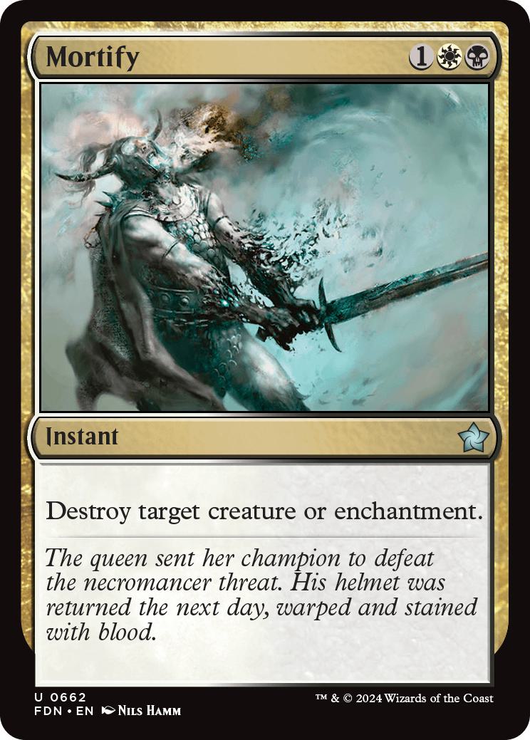 Mortify [662] [Foundations] [Non-Foil]