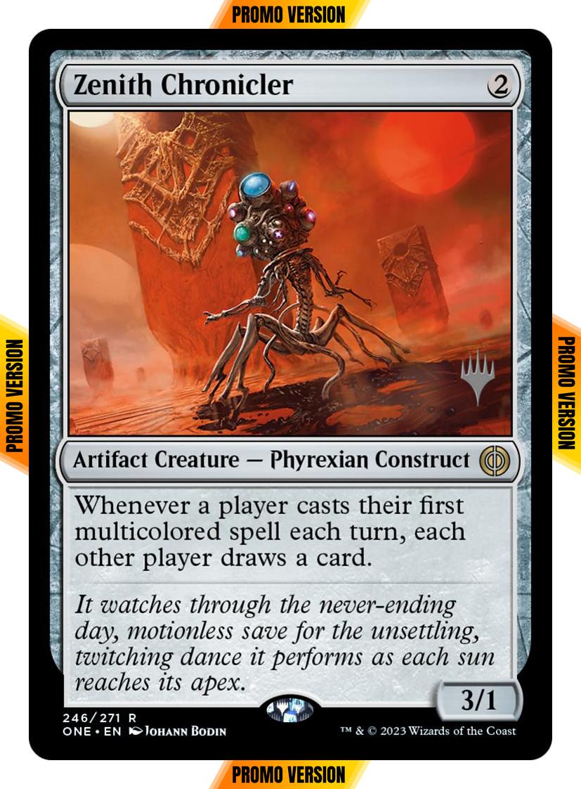 Zenith Chronicler [246p] [Promo Pack] [Phyrexia: All Will Be One: Promos] [Non-Foil]