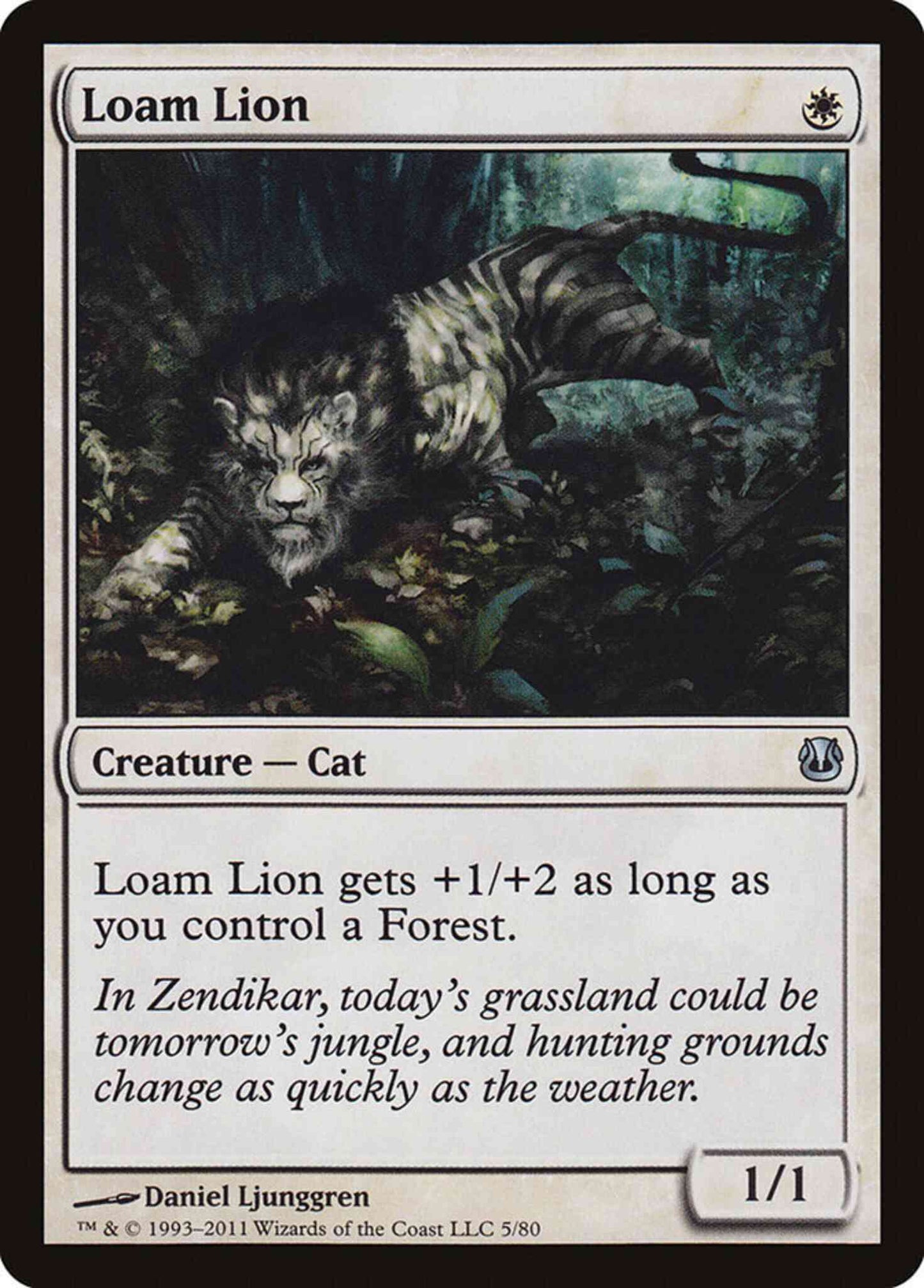Loam Lion [5] [Duel Decks: Ajani vs. Nicol Bolas] [Non-Foil]