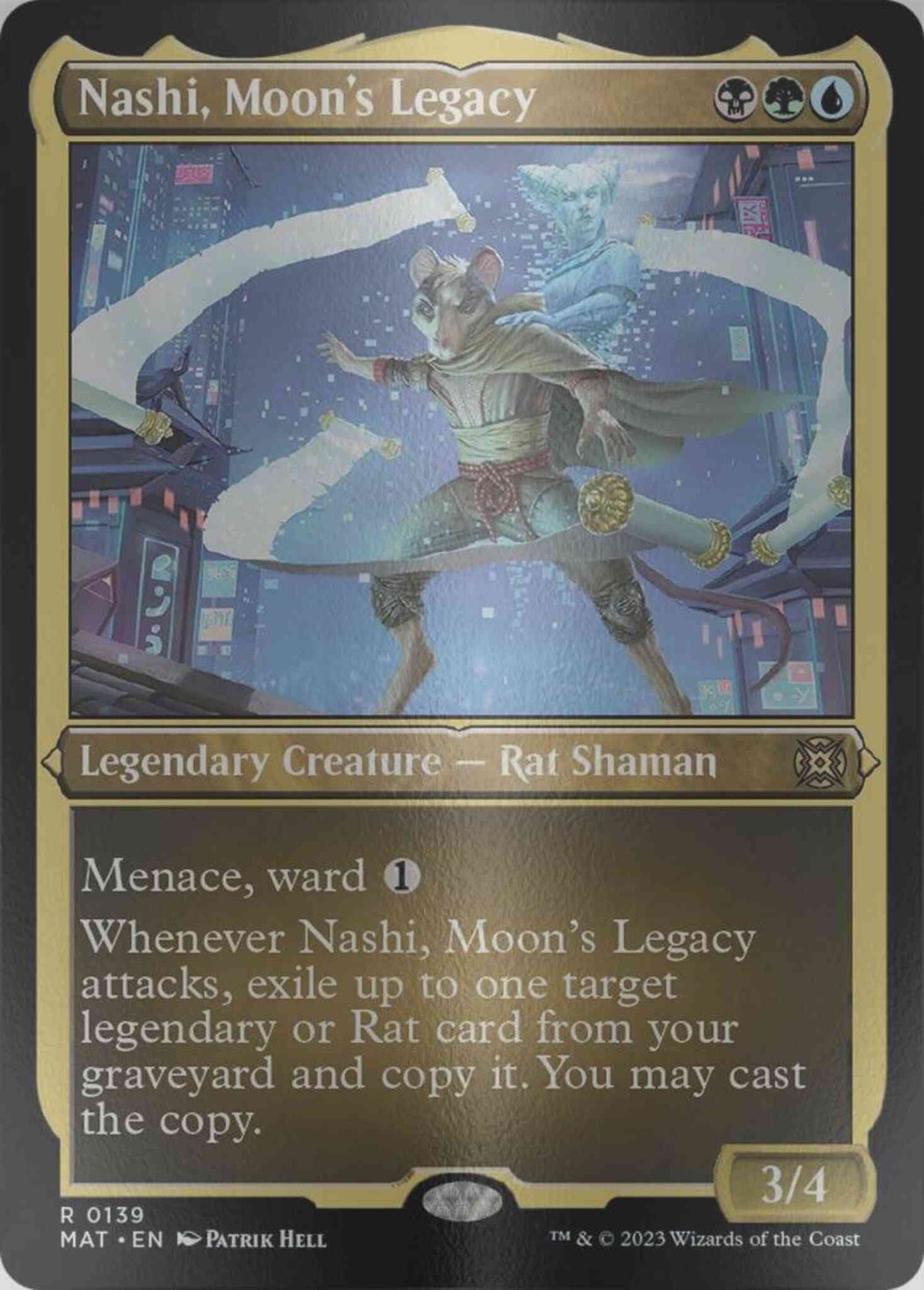 Nashi, Moon's Legacy [139] [March of the Machine: The Aftermath] [Etched Foil]