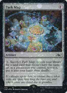 Park Map [476] [Unfinity] [Galaxy Foil]