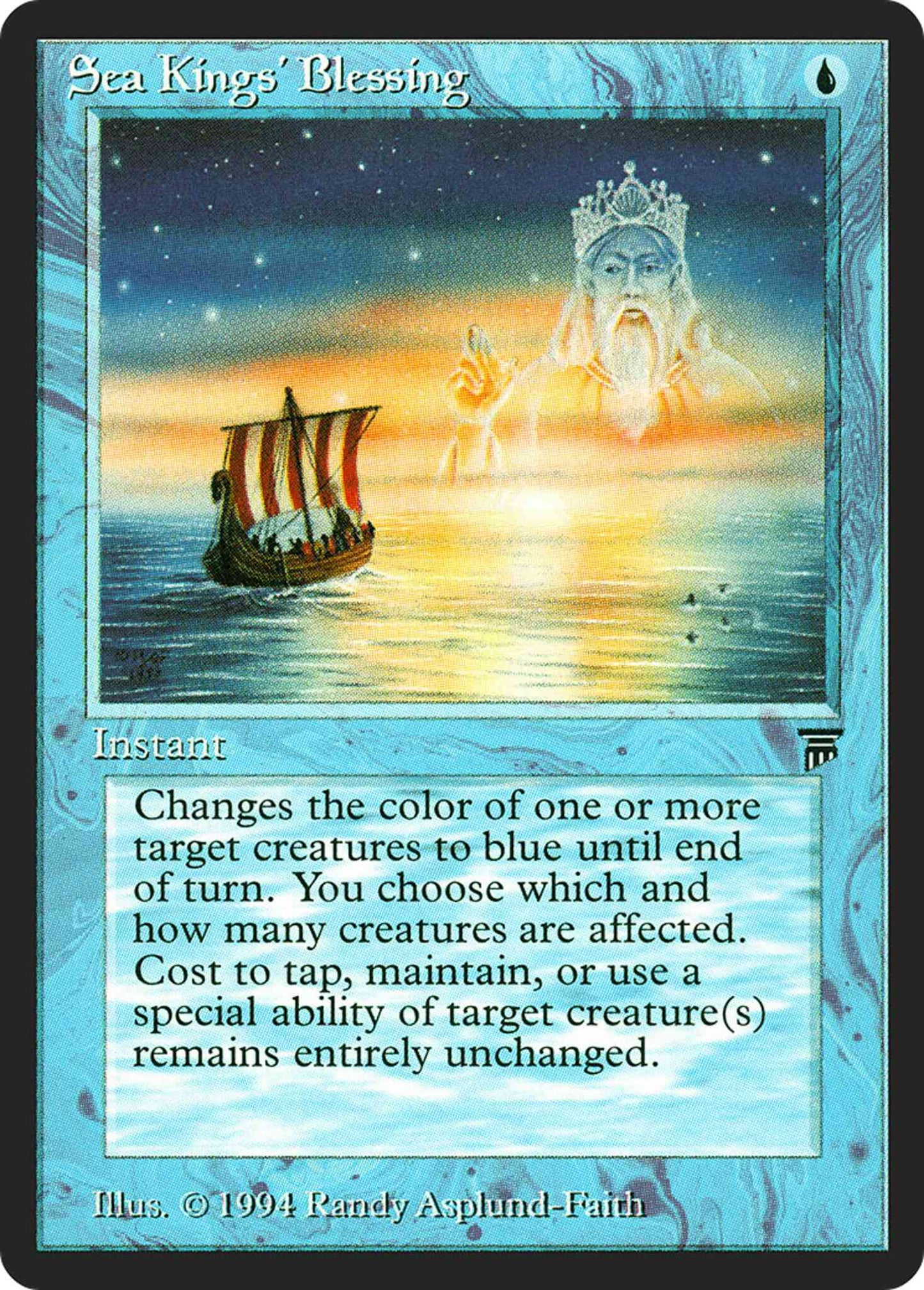 Sea Kings' Blessing [75] [Legends] [Non-Foil]