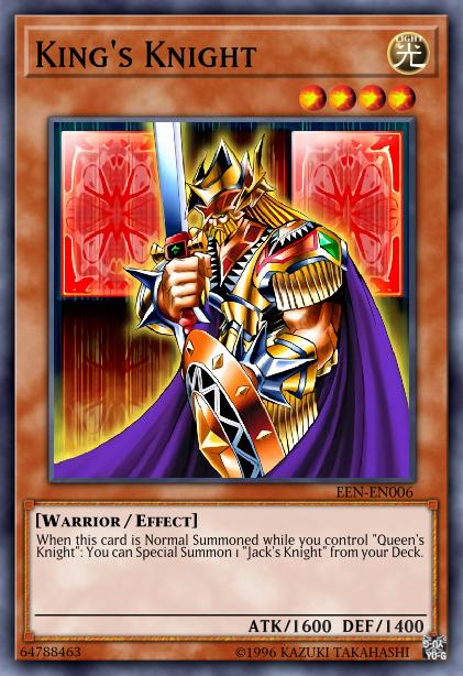 King's Knight - EEN-EN006 - Ultimate Rare - 1st Edition