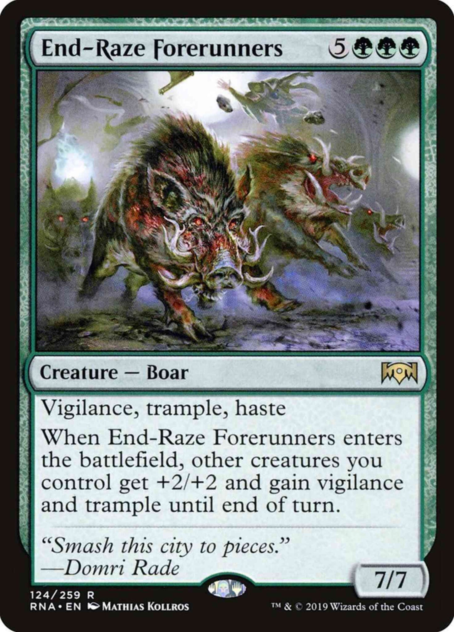 End-Raze Forerunners [124] [Ravnica Allegiance] [Non-Foil]