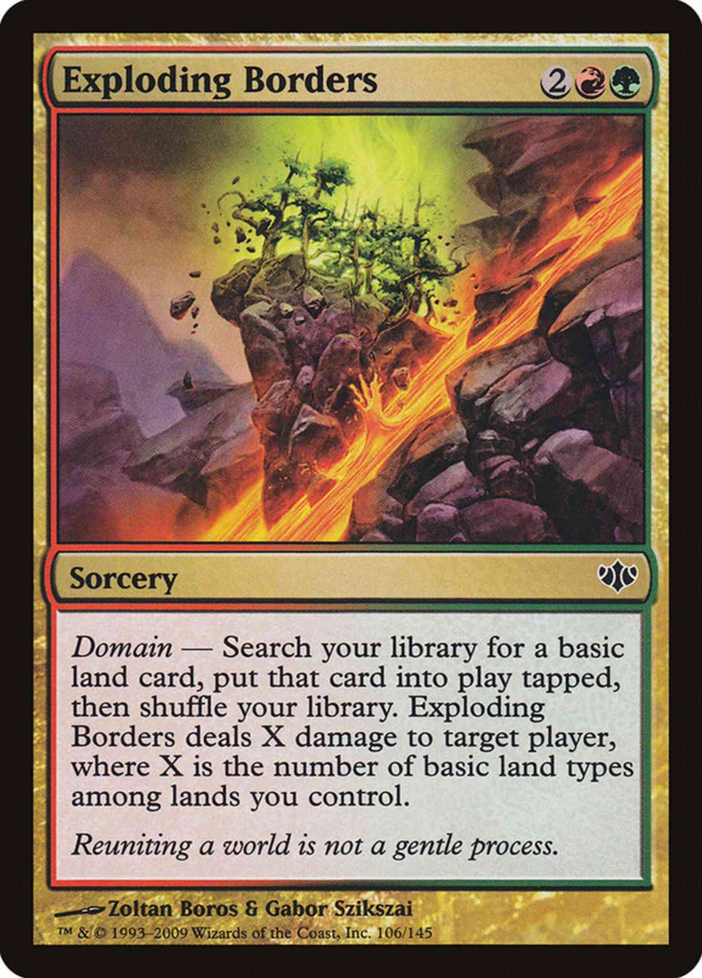 Exploding Borders [106] [Conflux] [Non-Foil]