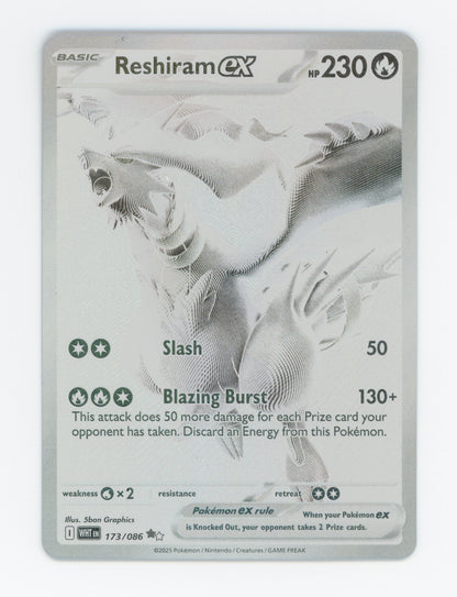 Reshiram ex — Black White Rare — ID 18980