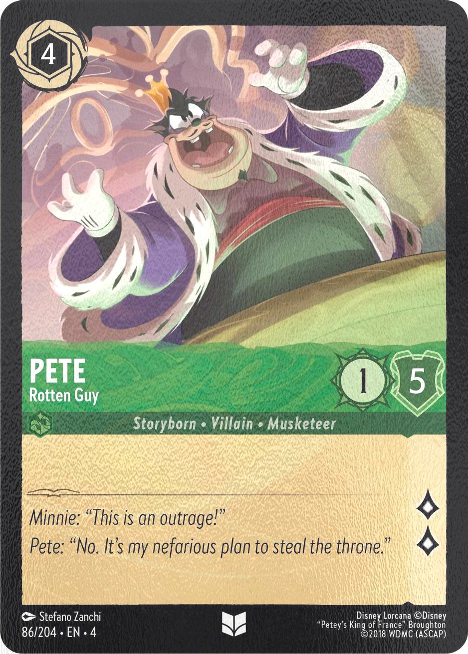 Pete - Rotten Guy - 86/204 [Ursula's Return] [Cold Foil]