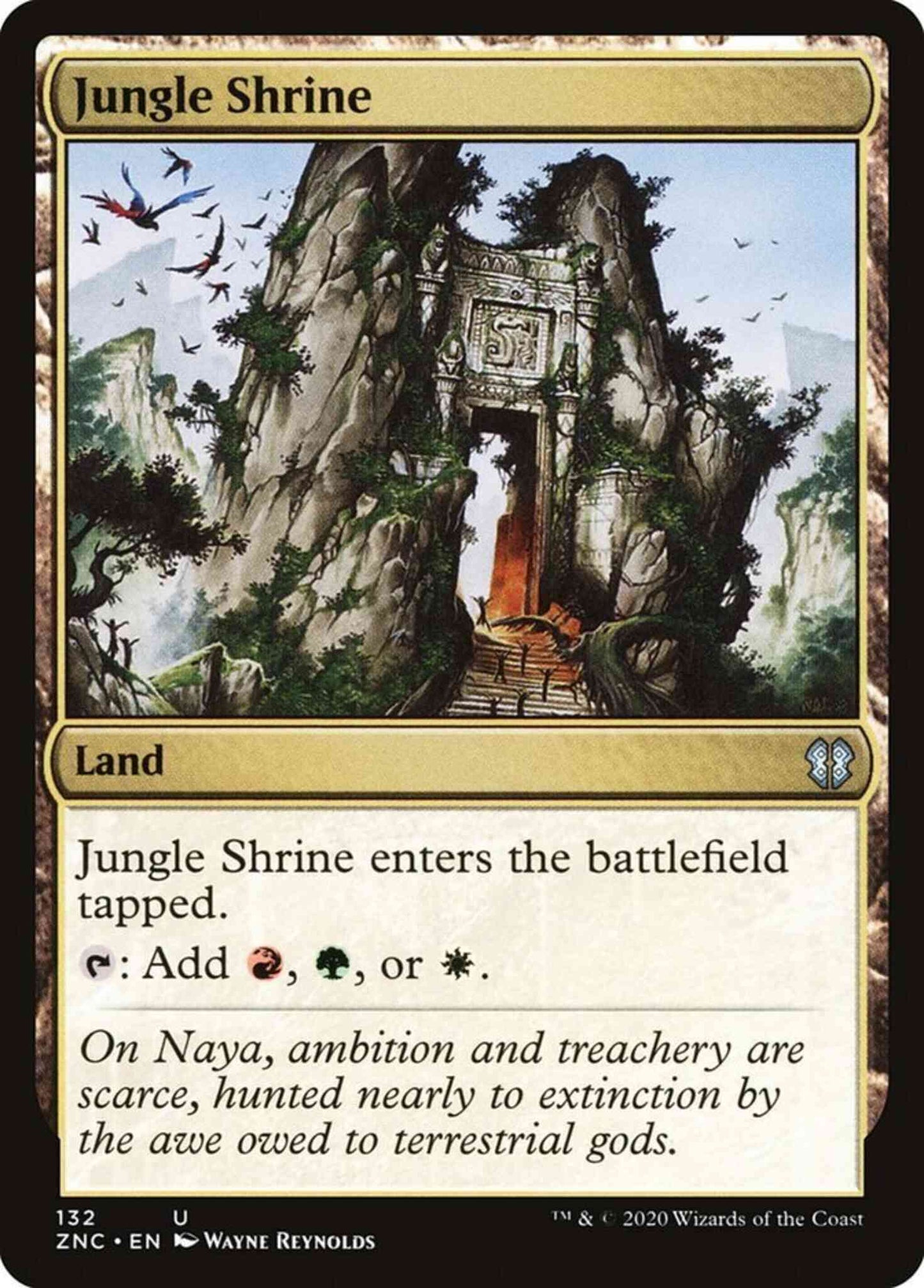 Jungle Shrine [132] [Zendikar Rising Commander] [Non-Foil]