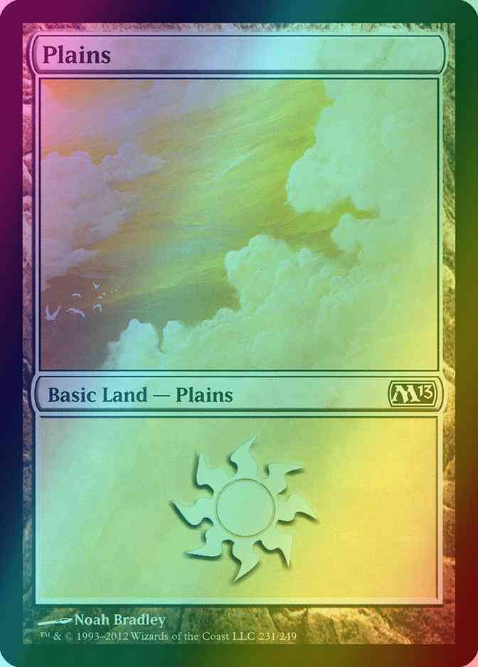 Plains [231] [Magic 2013] [Foil]