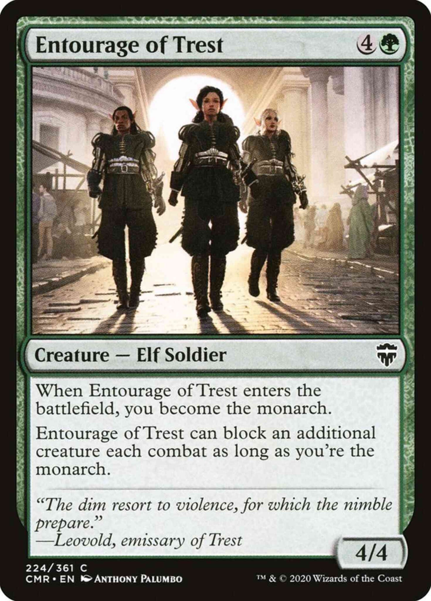 Entourage of Trest [224] [Commander Legends] [Non-Foil]