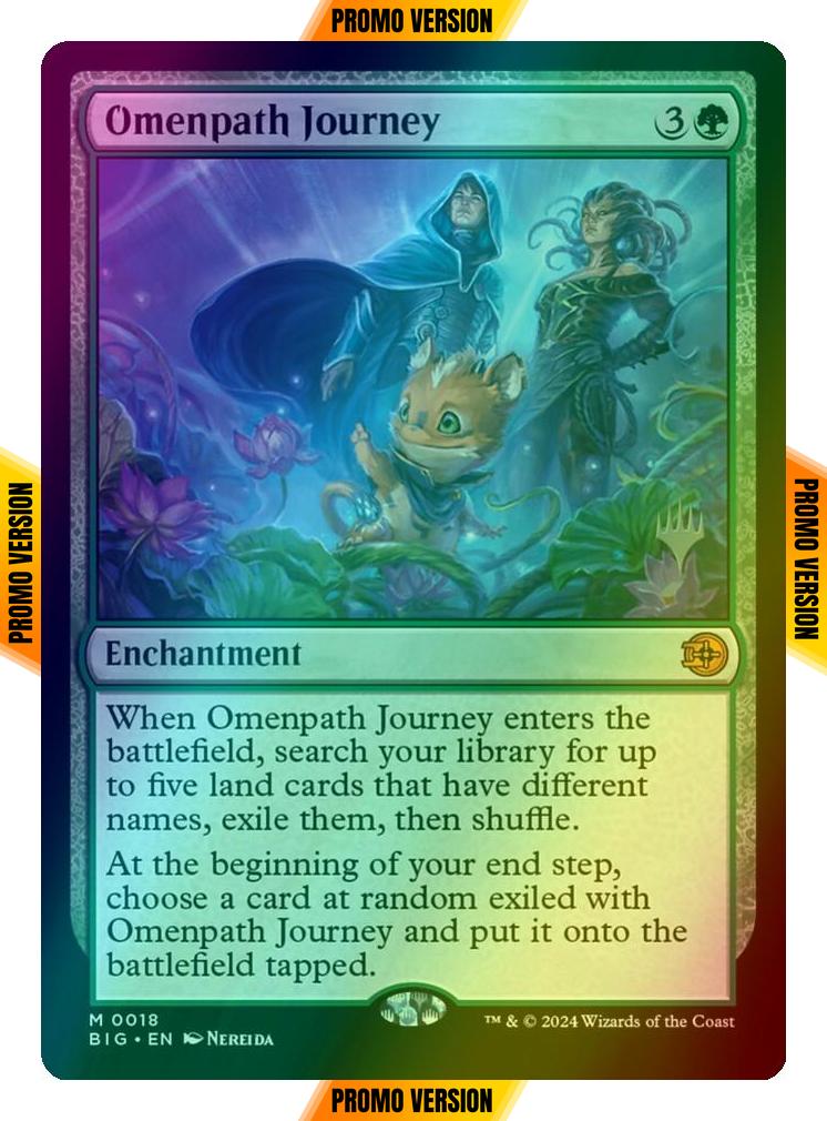 Omenpath Journey [18p] [Promo Pack] [The Big Score: Promos] [Foil]