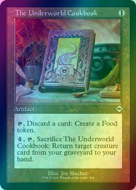 The Underworld Cookbook [434] [Retro Frame] [Modern Horizons 2] [Etched Foil]