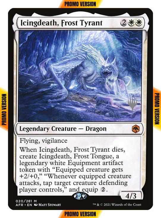 Icingdeath, Frost Tyrant [Promo Pack] [20p] [Adventures in the Forgotten Realms Promos] [Non-Foil]
