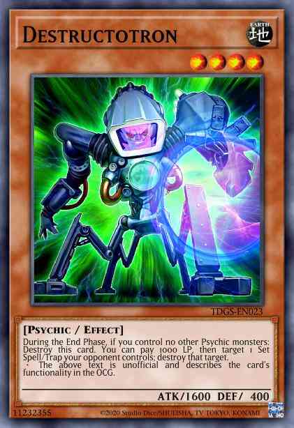Destructotron - BP03-EN049 - Shatterfoil Rare - 1st Edition