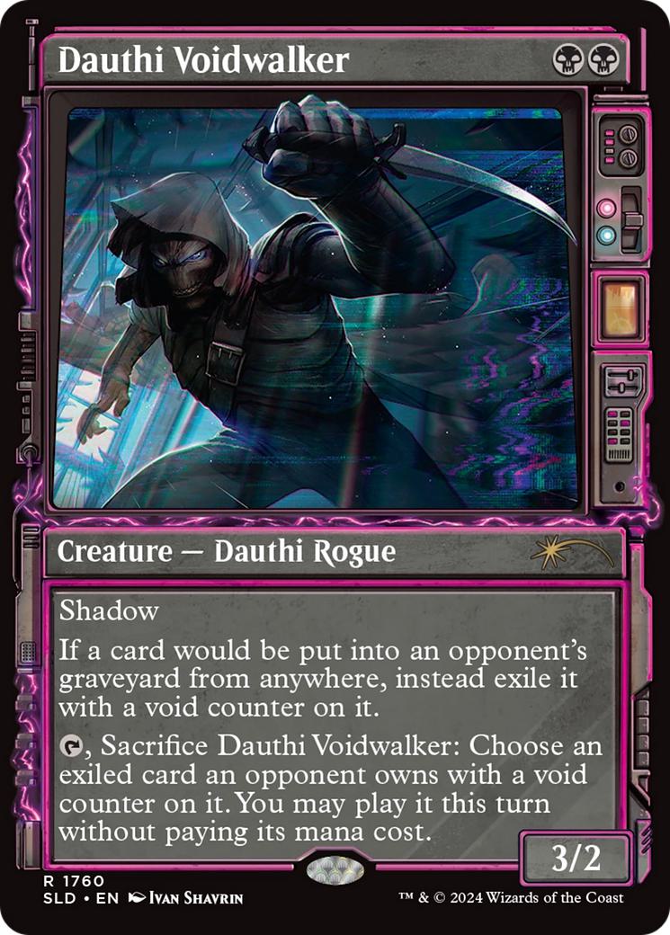 Dauthi Voidwalker [1760] [Paranormal Frame] [Showcase: Duskmourn] [Secret Lair Drop] [Non-Foil]