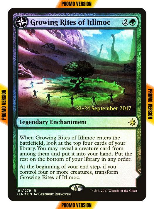 Growing Rites of Itlimoc // Itlimoc, Cradle of the Sun [191s] [Ixalan Promos] [Foil]