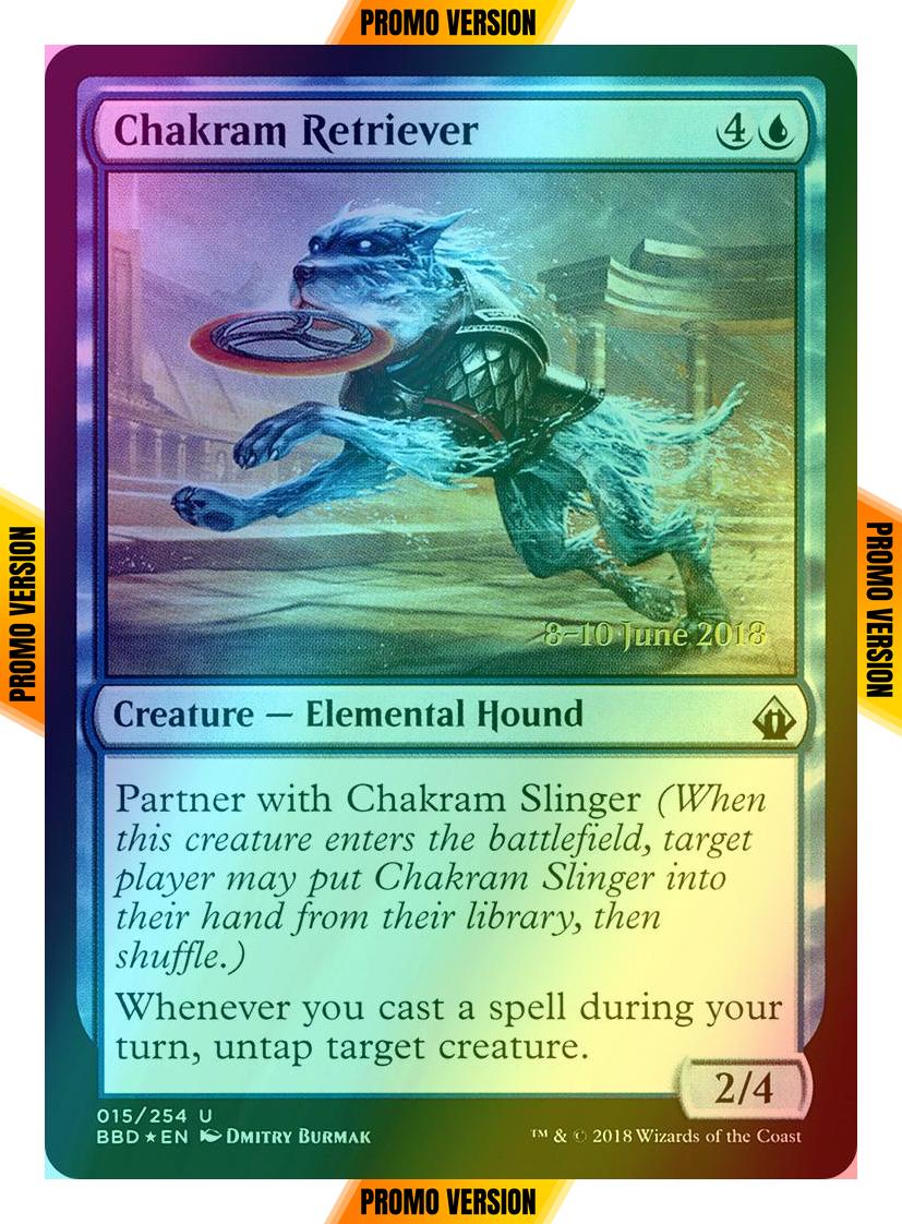 Chakram Retriever [15s] [Battlebond Promos] [Foil]