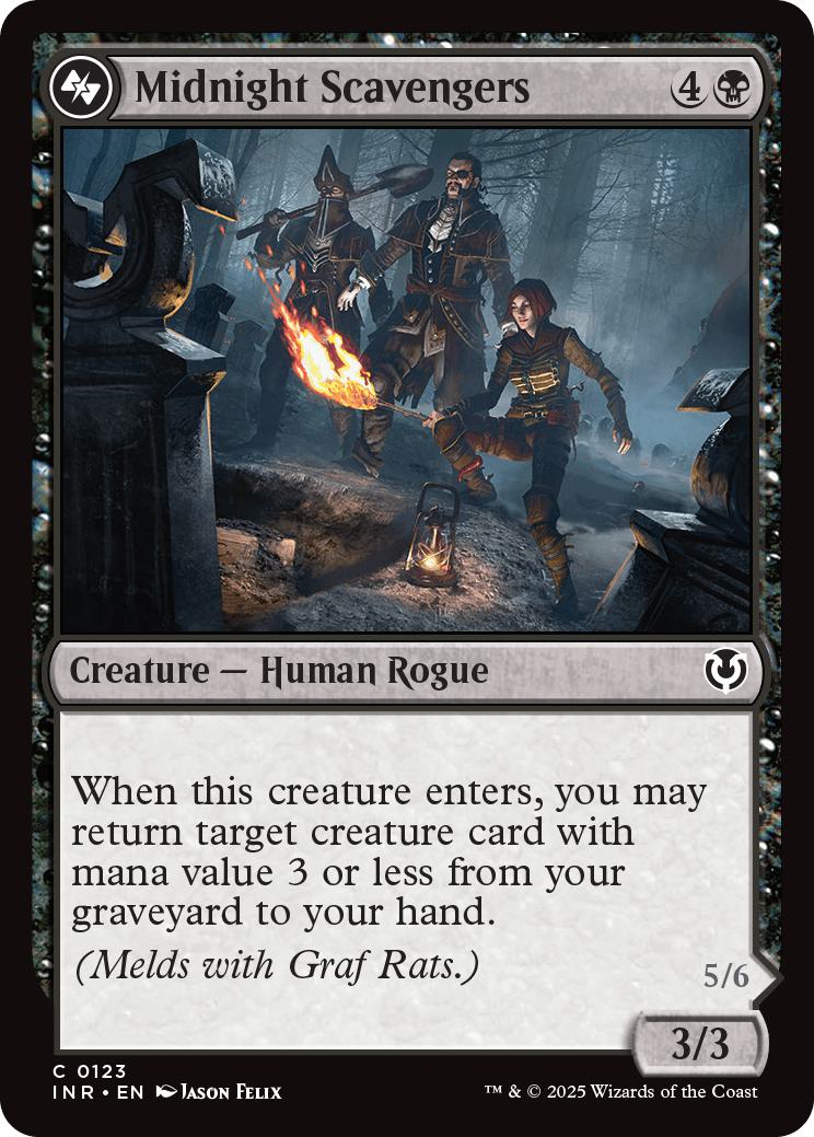 Midnight Scavengers // Chittering Host [123] [Innistrad Remastered] [Foil]