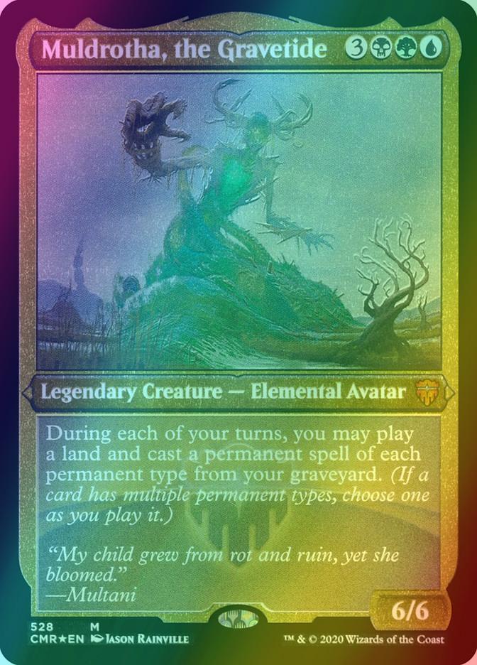 Muldrotha, the Gravetide [528] [Commander Legends] [Etched Foil]