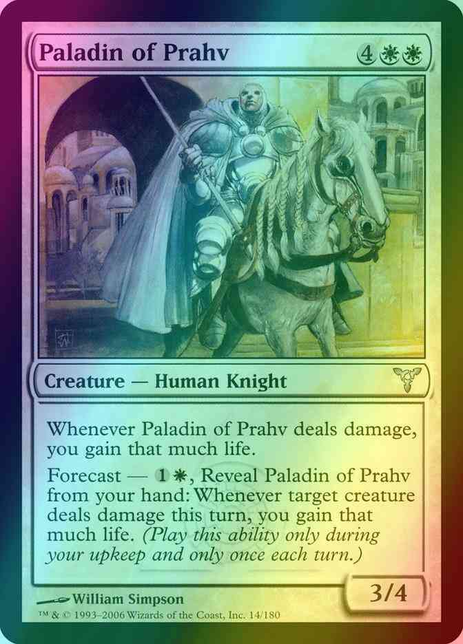 Paladin of Prahv [14] [Dissension] [Foil]