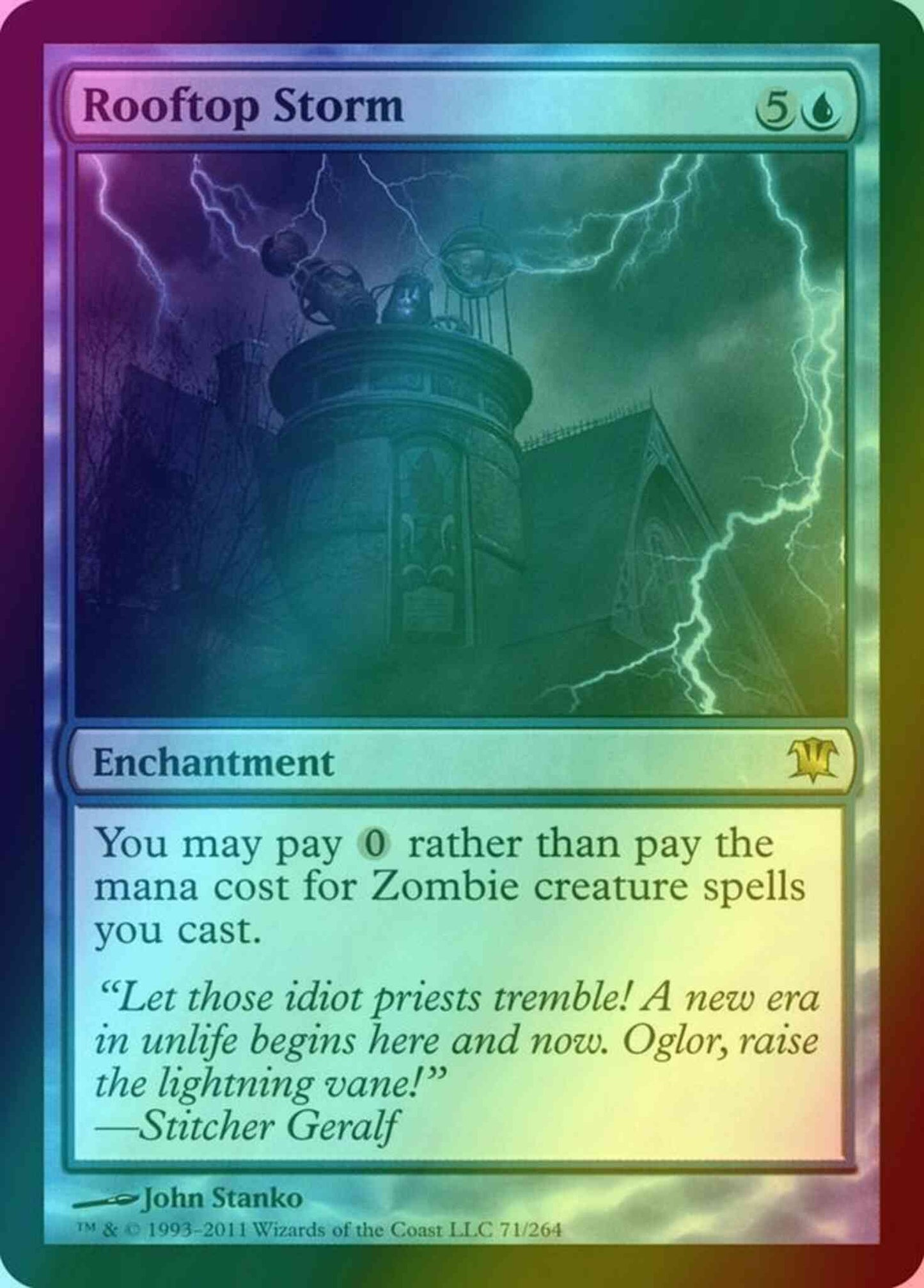 Rooftop Storm [71] [Innistrad] [Foil]