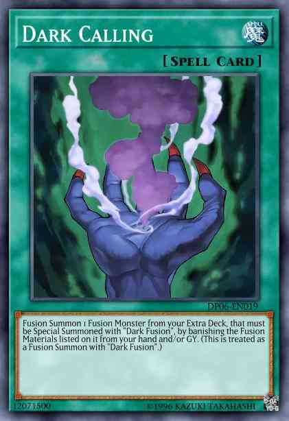 Dark Calling - DP06-EN019 - Rare - 1st Edition