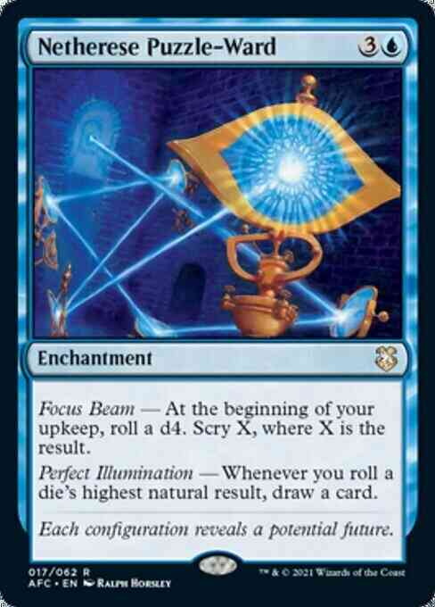 Netherese Puzzle-Ward [17] [Adventures in the Forgotten Realms Commander] [Non-Foil]