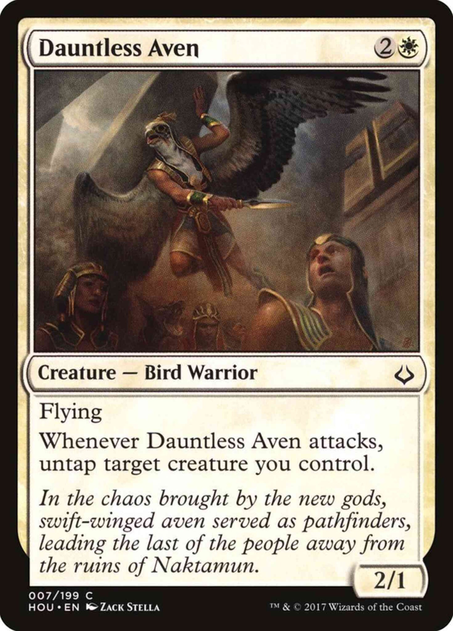 Dauntless Aven [7] [Hour of Devastation] [Non-Foil]