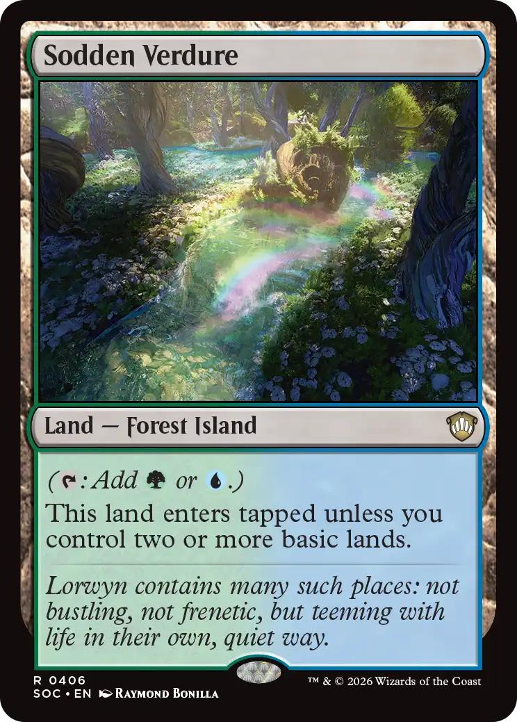 Sodden Verdure [406] [Secrets of Strixhaven: Commander] [Non-Foil]