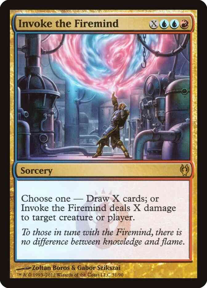 Invoke the Firemind [31] [Duel Decks Izzet vs Golgari] [Non-Foil]