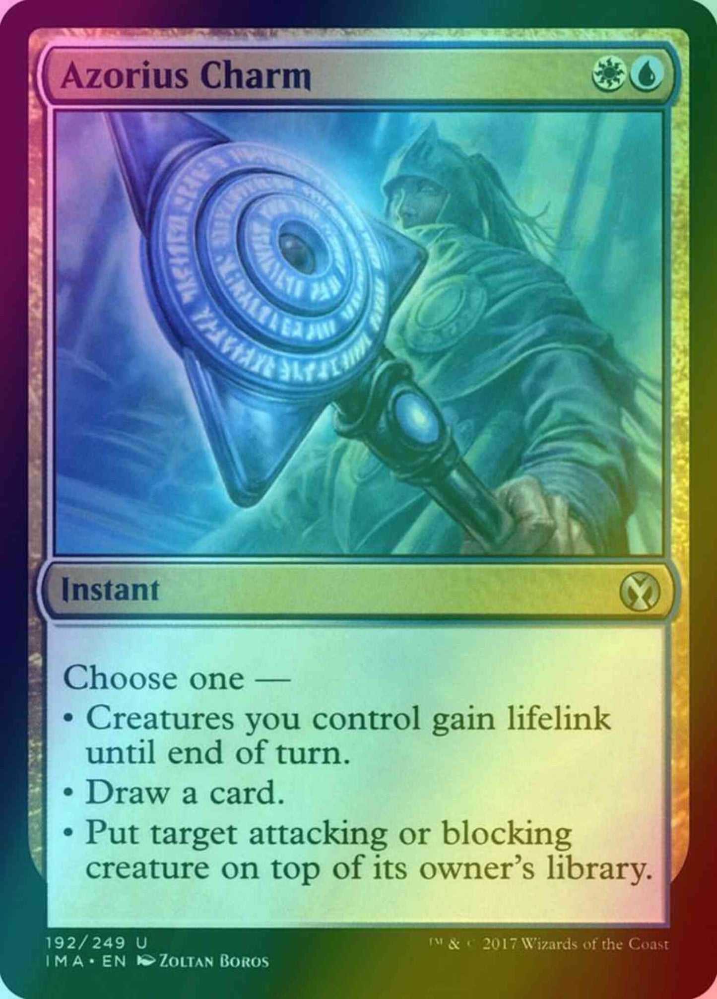 Azorius Charm [192] [Iconic Masters] [Foil]