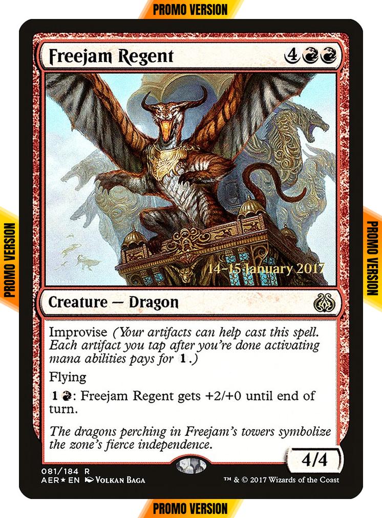 Freejam Regent [81s] [Aether Revolt Promos] [Foil]