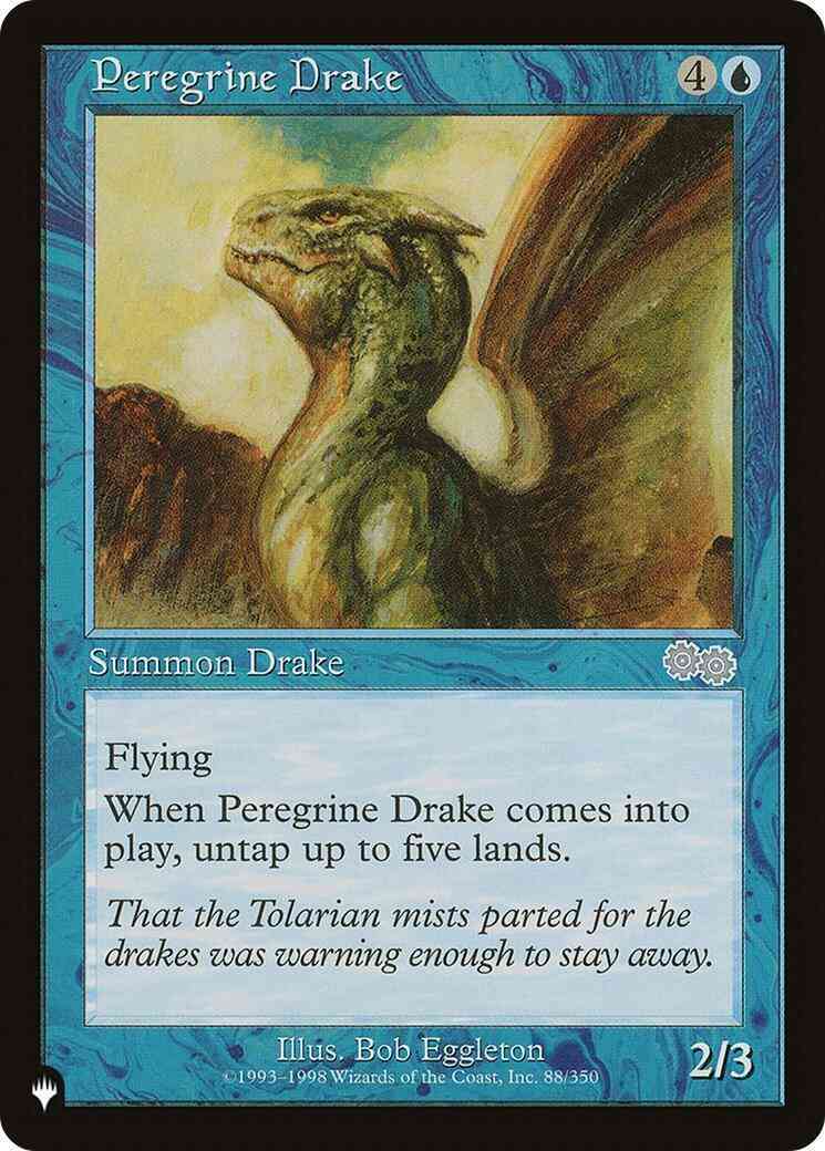 Peregrine Drake [USG-88] [The List] [Non-Foil]