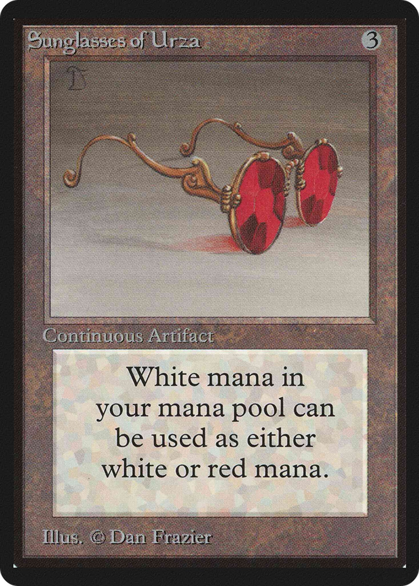 Sunglasses of Urza [272] [Limited Edition Beta] [Non-Foil]