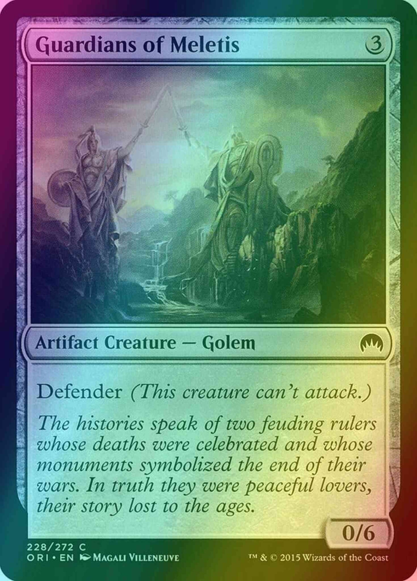 Guardians of Meletis [228] [Magic Origins] [Foil]