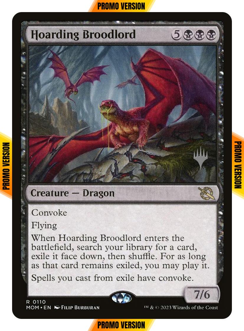 Hoarding Broodlord [110p] [Promo Pack] [March of the Machine: Promos] [Non-Foil]