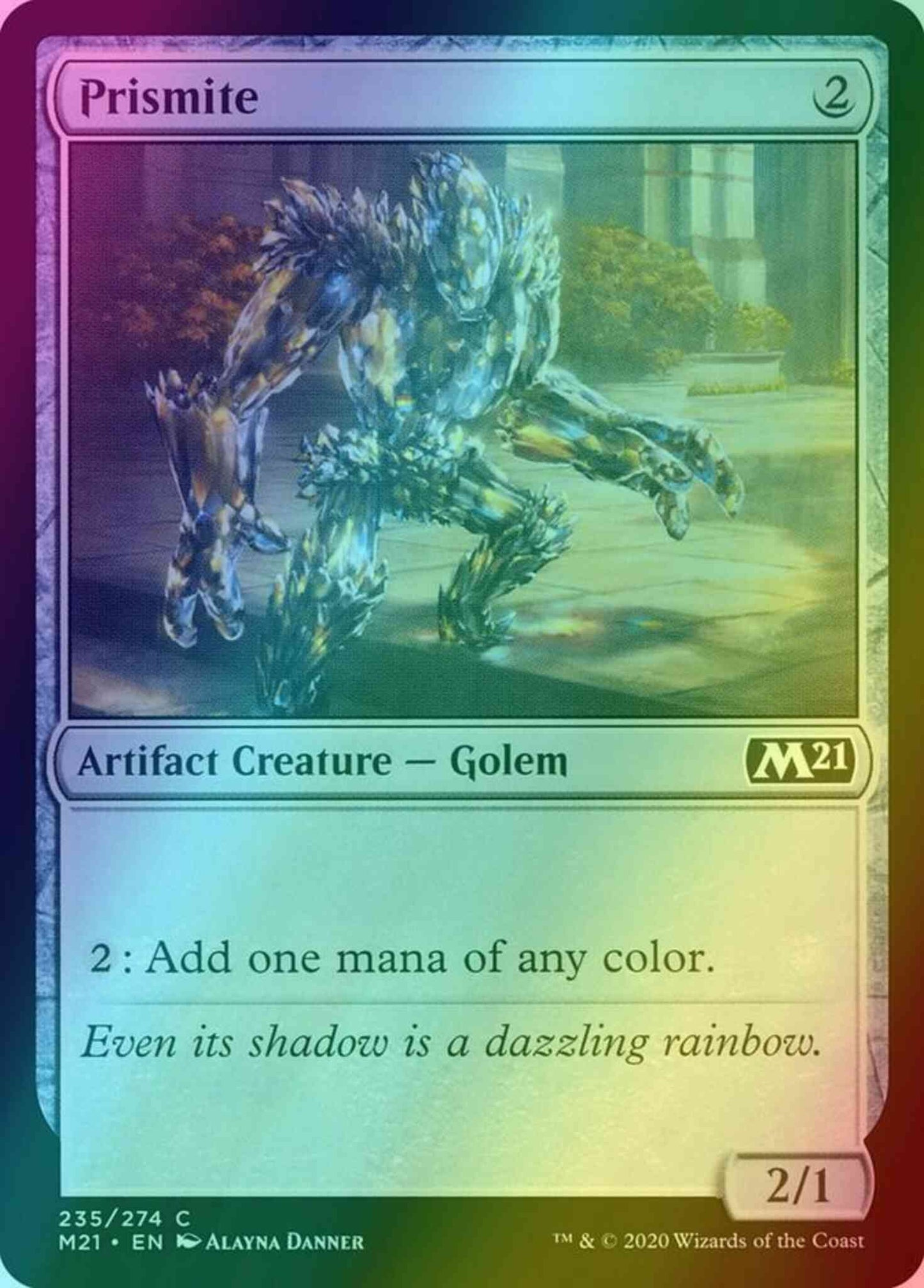 Prismite [235] [Core Set 2021] [Foil]