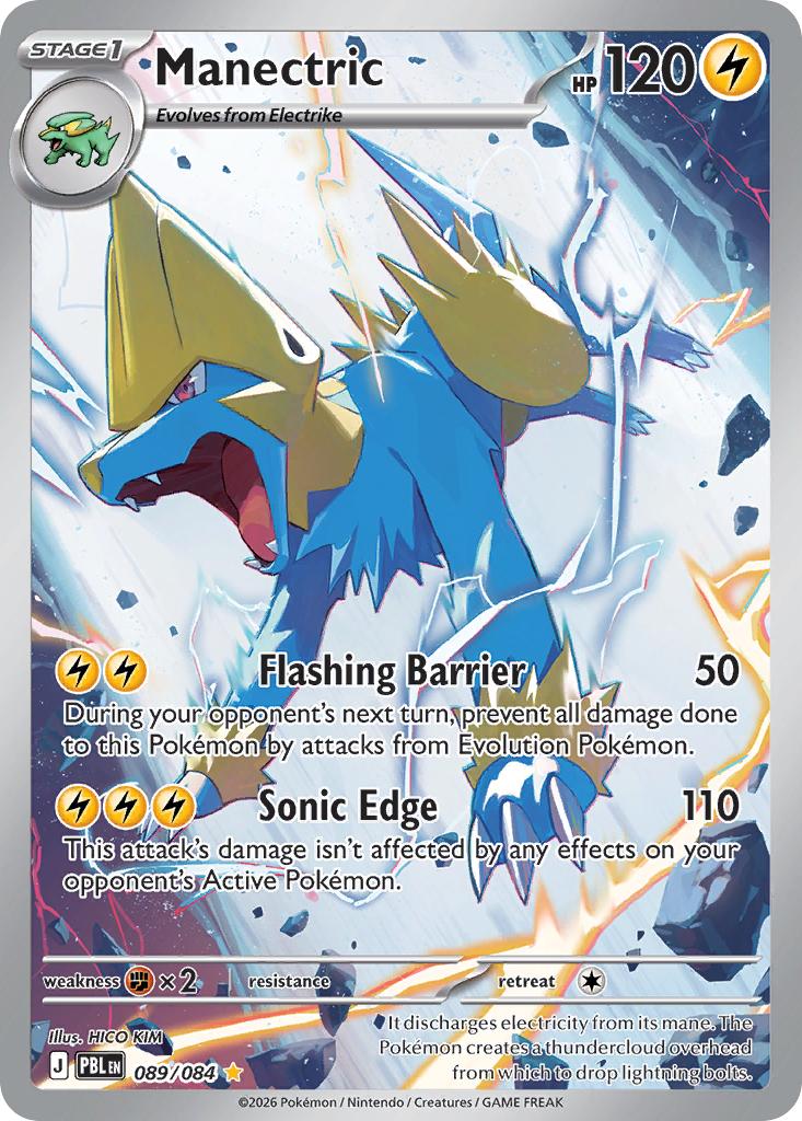 Manectric - 089/084 - Illustration Rare [me05-089] [Ultra]