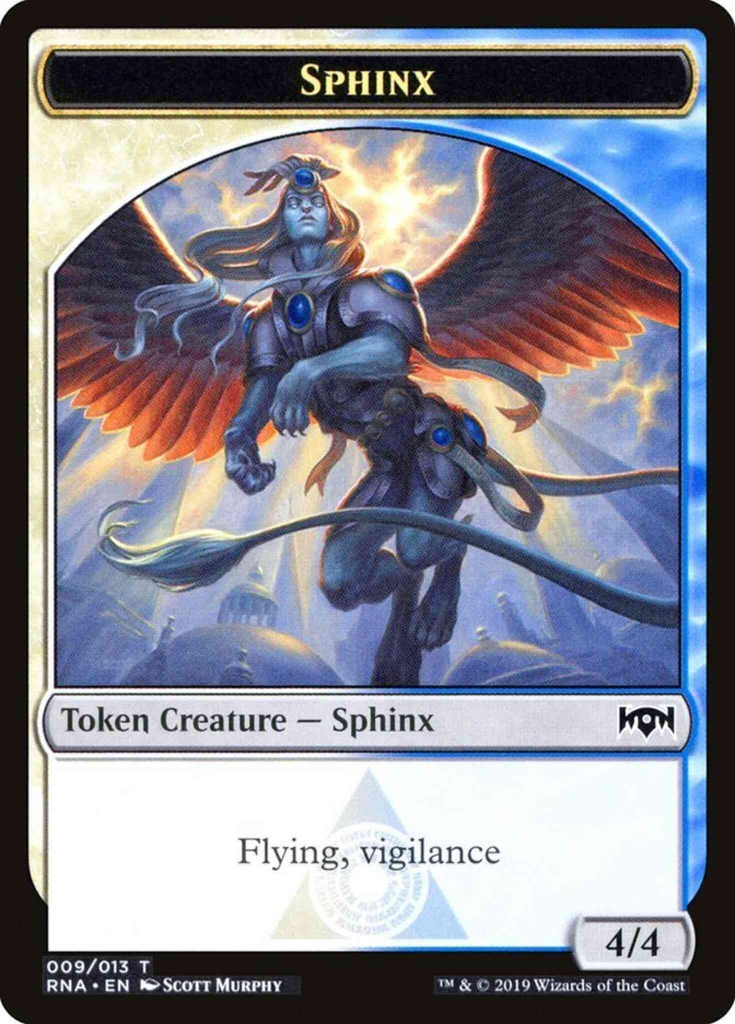 Sphinx Token [09] [Ravnica Allegiance Tokens] [Non-Foil]