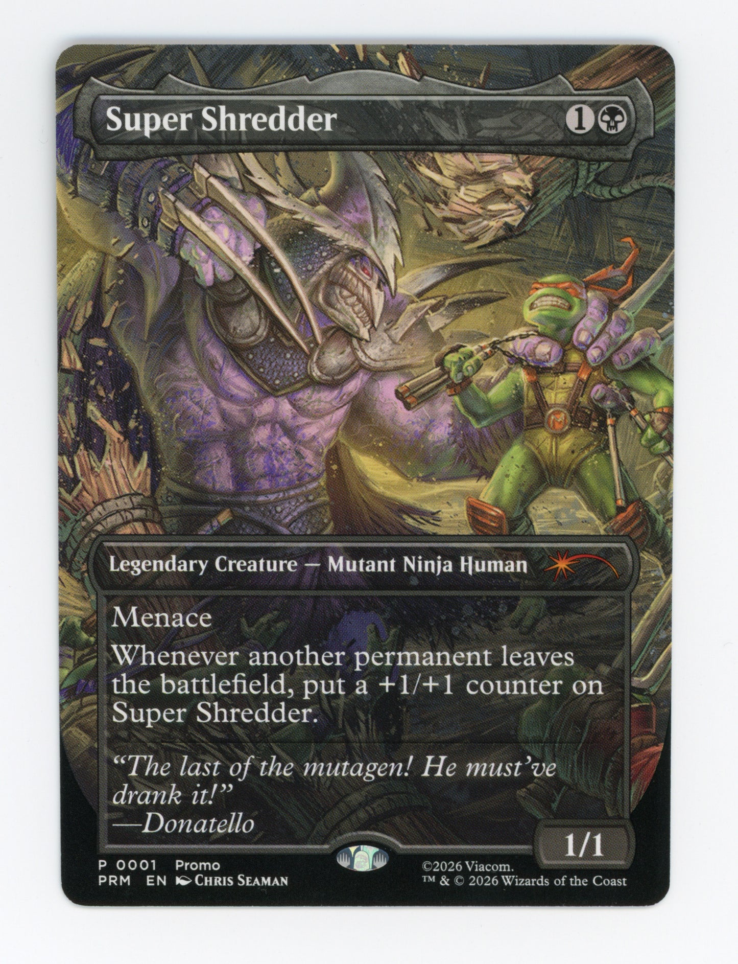 Super Shredder — Borderless|PRM-0001 — ID 19315