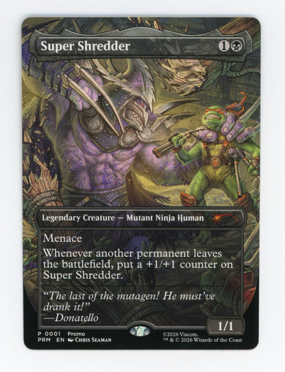 Super Shredder — Borderless|PRM-0001 — ID 19315