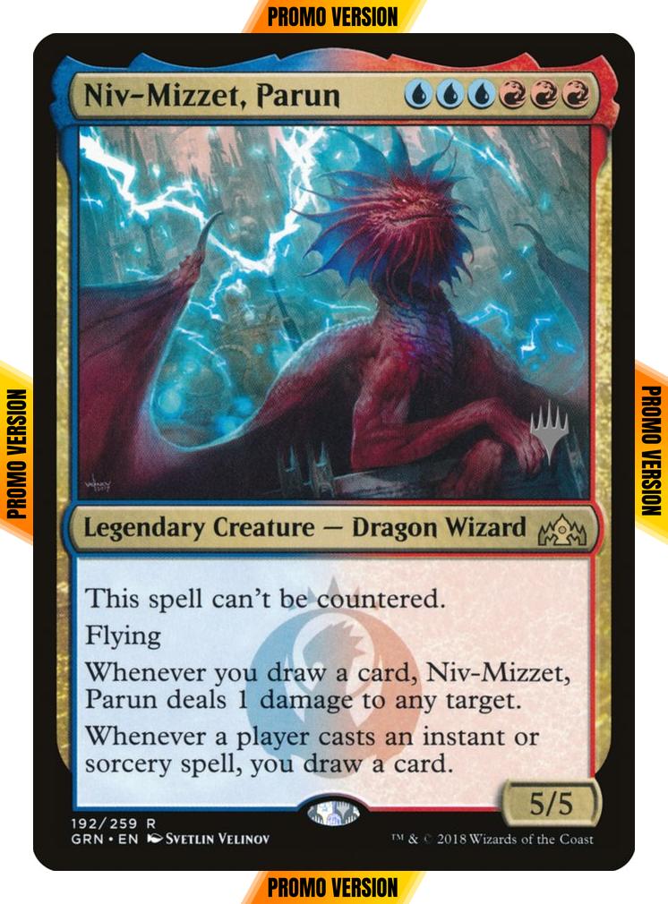 Niv-Mizzet, Parun [192p] [Promo Pack] [Guilds of Ravnica Promos] [Non-Foil]
