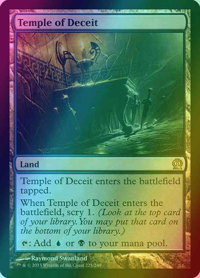 Temple of Deceit [225] [Theros] [Foil]