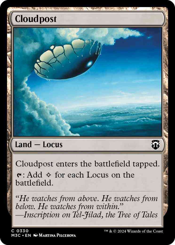Cloudpost [330] [Modern Horizons 3: Commander] [Ripple Foil]